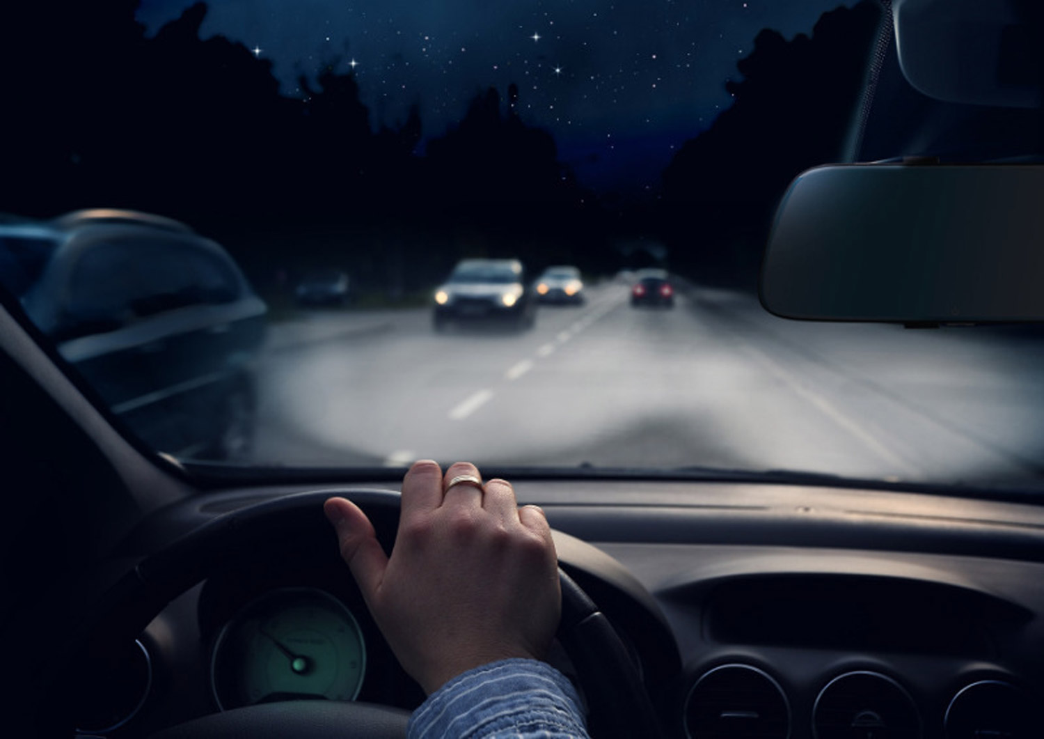 Опасности ночных поездок на авто